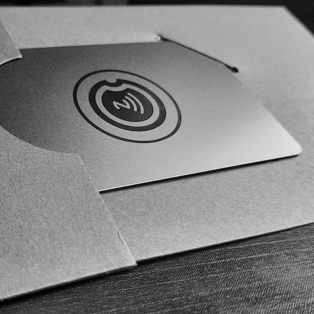 Classic NFC card by BLK CARDS